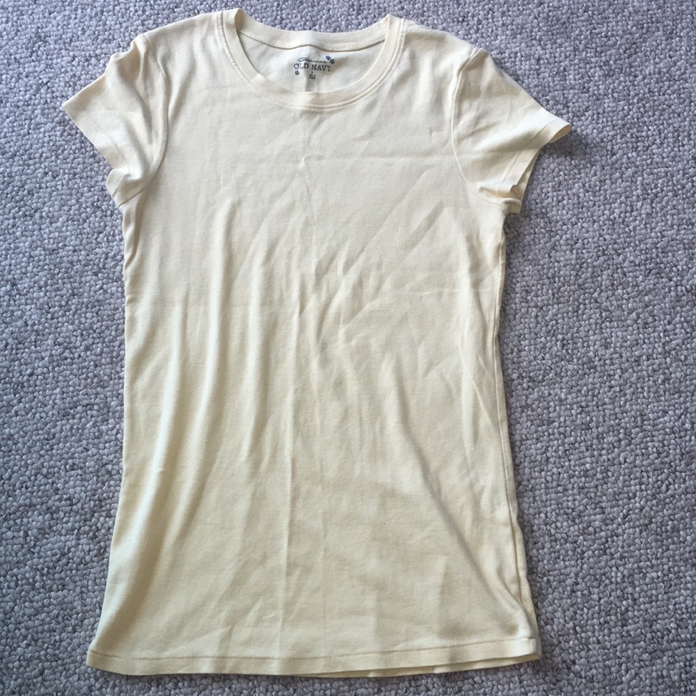 Yellow old navy shirt